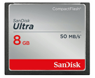 SANDISK Compact Flash 8GB SDCFHS-008G-G46 - 179802 - zdjęcie 1